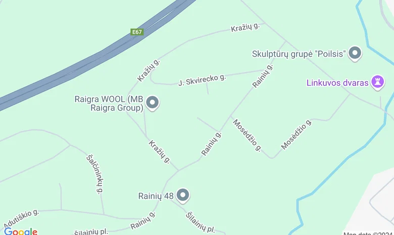 Šiluvos Švč. Mergelės Marijos Gimimo bazilika žemėlapis