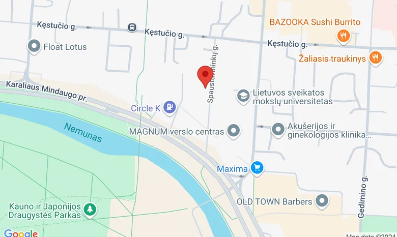 Karaliaus Mindaugo pr. 37, Workland Arka žemėlapis
