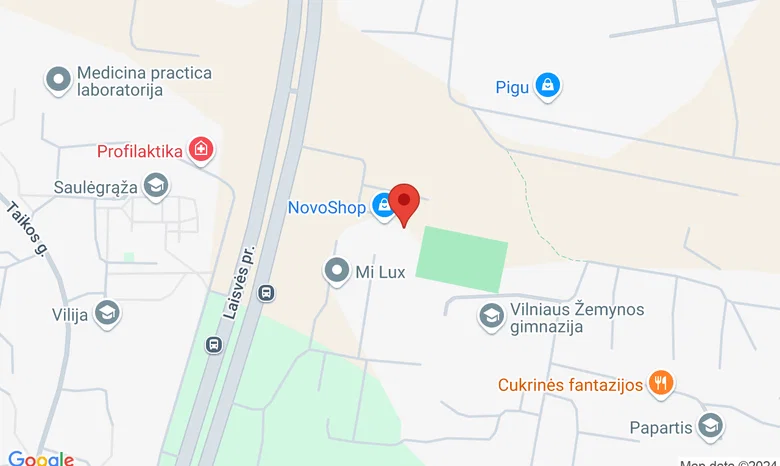 Centras „Udumbara“, Laisvės pr. 71B-2, Vilnius žemėlapis