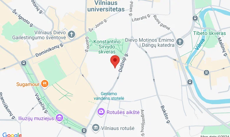Vilniaus politikos analizės institutas žemėlapis