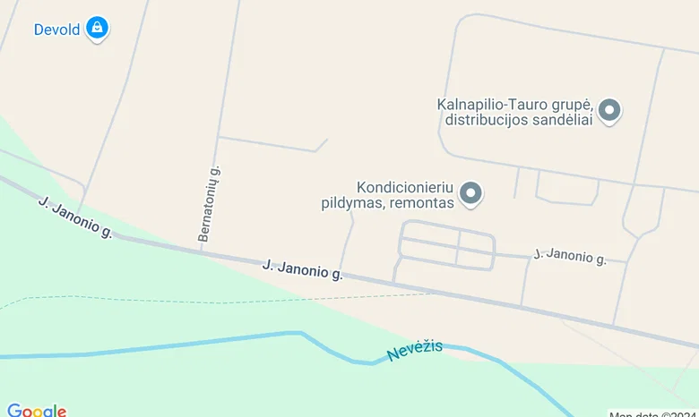 Janonio g žemėlapis