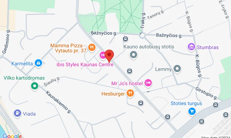 Sporto klubas "SportGates" žemėlapis