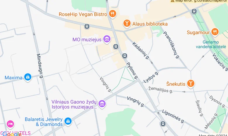 Vyno baras "Hundred" žemėlapis