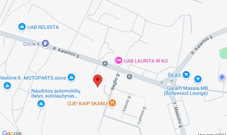 Kauno statybos ir paslaugų mokymo centras žemėlapis