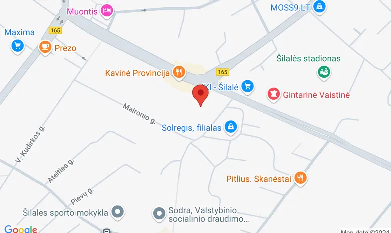 Šilalės kultūros centras žemėlapis
