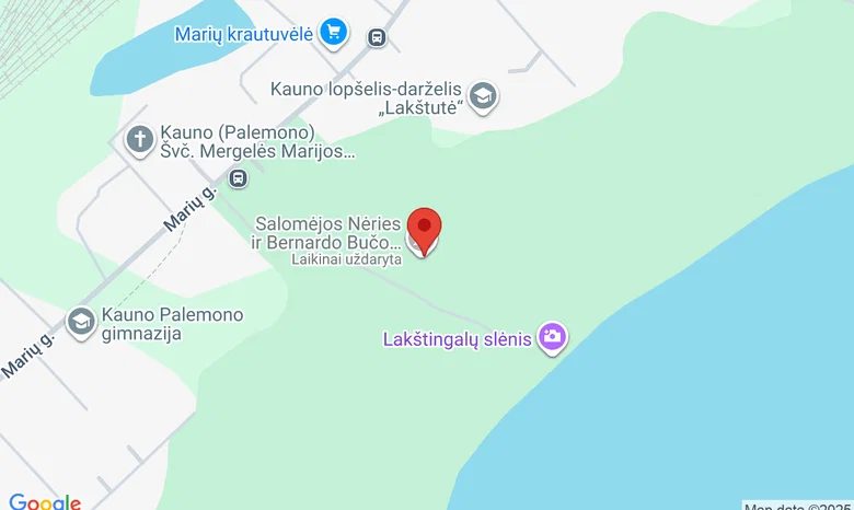 Salomėjos Nėries ir Bernardo Bučo namai-muziejus žemėlapis