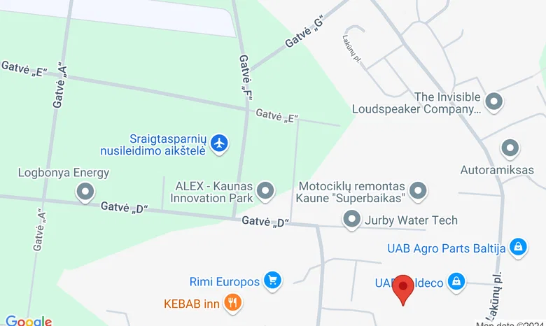 Kauno aviacijos gamyklos angaras žemėlapis