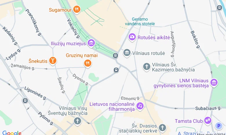 Flamingo Lounge Baras žemėlapis