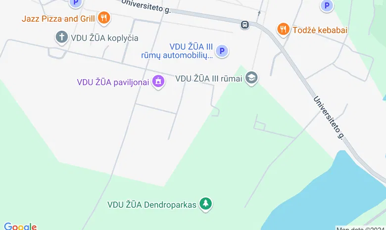 VDU Žemės ūkio akademija parodų paviljonas Nr. 3, Universiteto g. 10B, Akademija, LT-53341 Kauno r.  žemėlapis