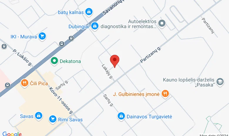 Studija Kurk žemėlapis