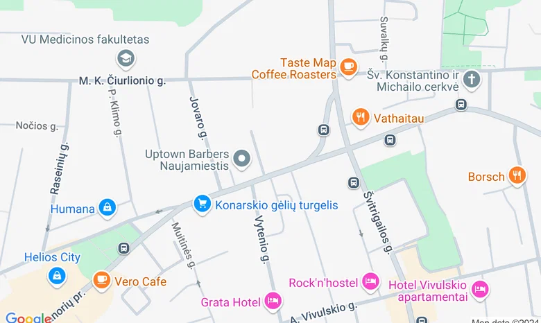 Paminklas Jonui Basanavičiui, Vilnius, Lithuania žemėlapis