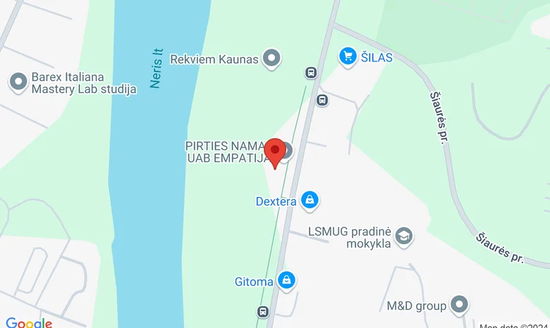 Kauno kovos menų akademija žemėlapis