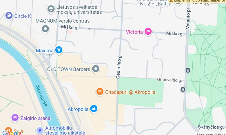 Karaliaus Mindaugo profesinio mokymo centro sektorinio mokymo centras žemėlapis