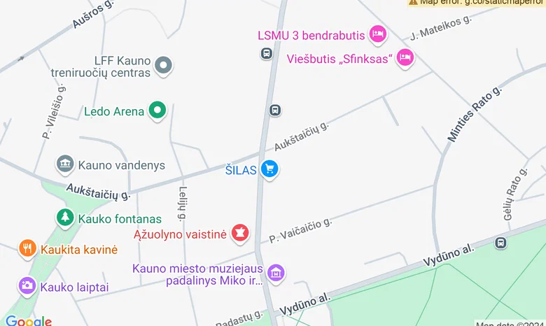 K. Petrausko g. 19 PC Šilas žemėlapis