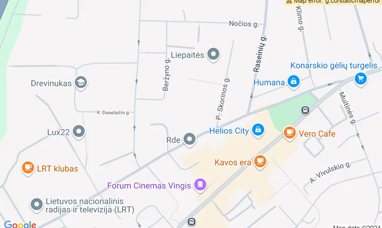 Basanavičiaus 29A žemėlapis