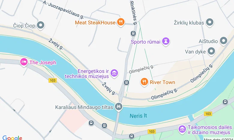 Pabėgimo kambarys „Senosios Vilniaus elektrinės paslaptys“ žemėlapis