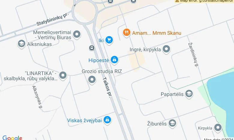 Hot pizza žemėlapis