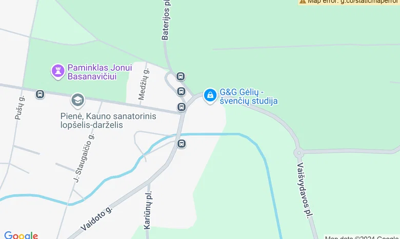 Aurum Luna užimtumo ir ankstyvojo ugdymo studija žemėlapis