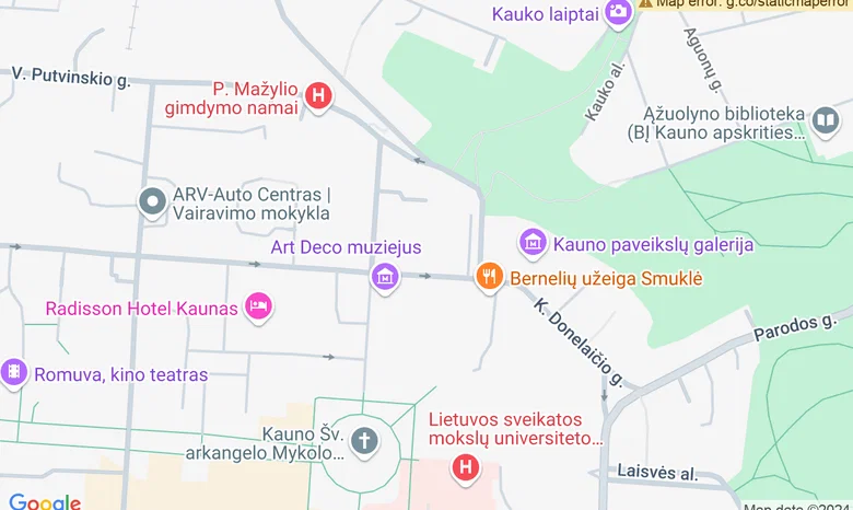 KTU Centrinė biblioteka - Gedimino g. 50,  žemėlapis