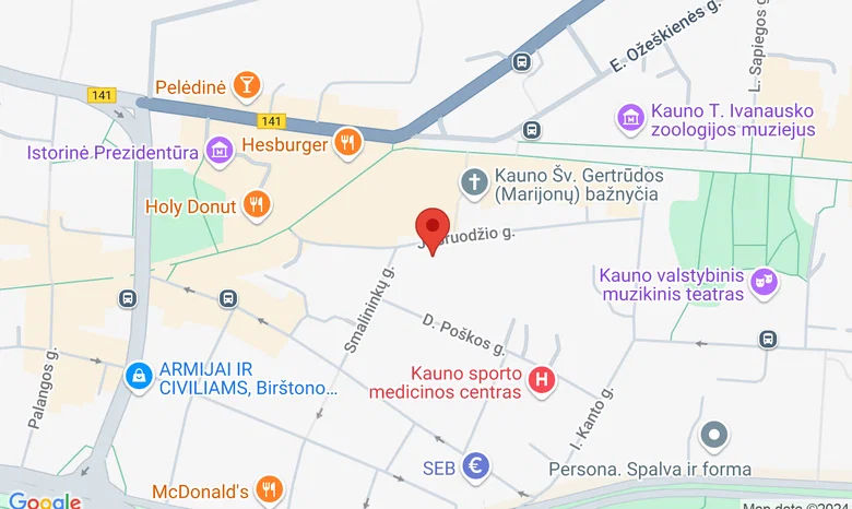 Best Western "Santakos" viešbučio konferencijų centras žemėlapis