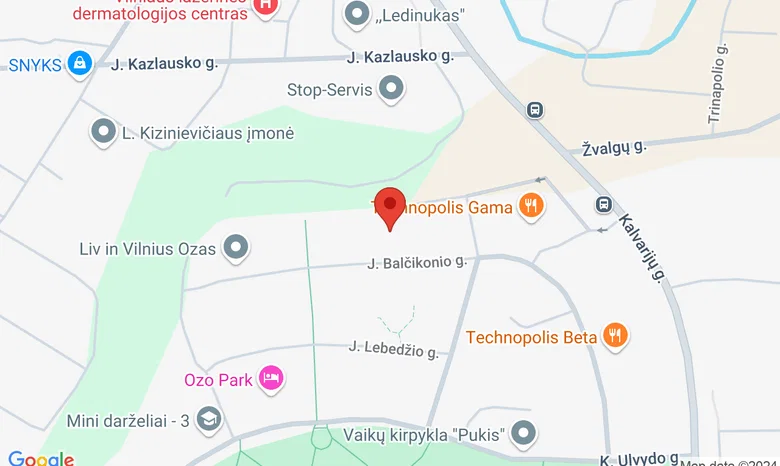 J. Balčikonio g. 9, Vilnius.  žemėlapis