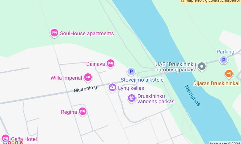 Valstybės ir savivaldybių tarnautojų mokymo centras "Dainava" žemėlapis