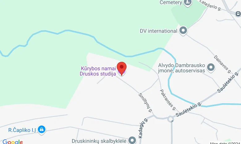 Druskos studija žemėlapis