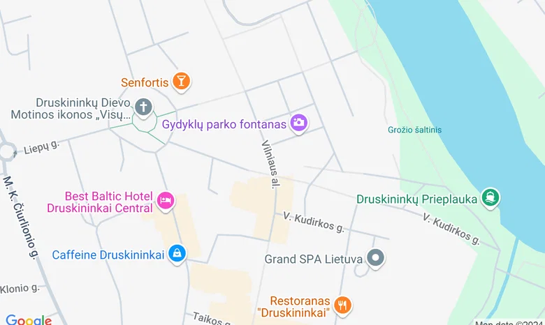 UNO parkas žemėlapis