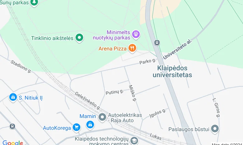 Radailių Dvaras - Konferencijų salės žemėlapis
