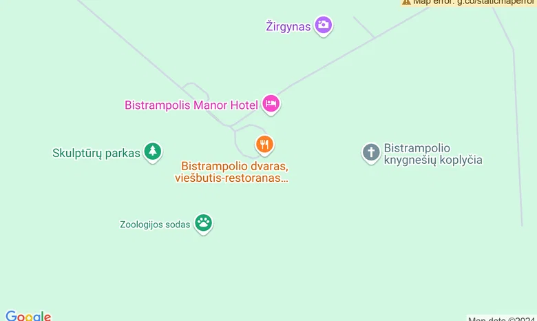 Bistrampolio aerodromas žemėlapis