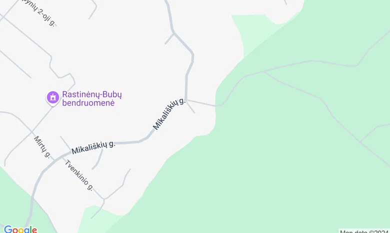 Sodyba "Rastinėnai" žemėlapis