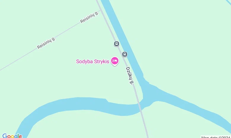 Drevernos kaimas žemėlapis