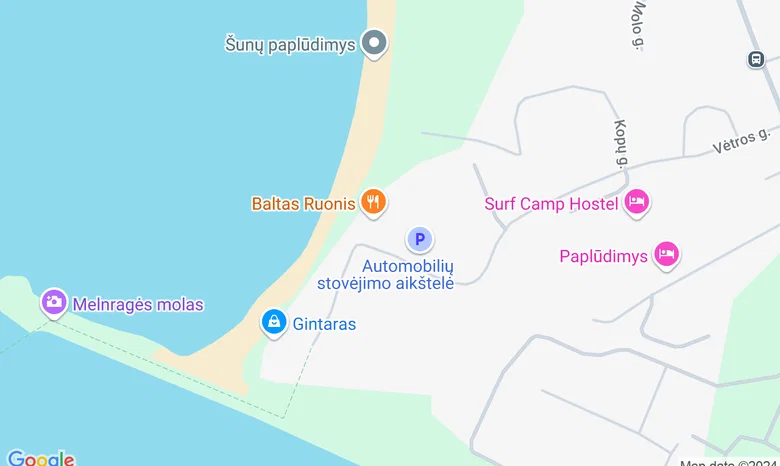 Klaipėdos molas žemėlapis
