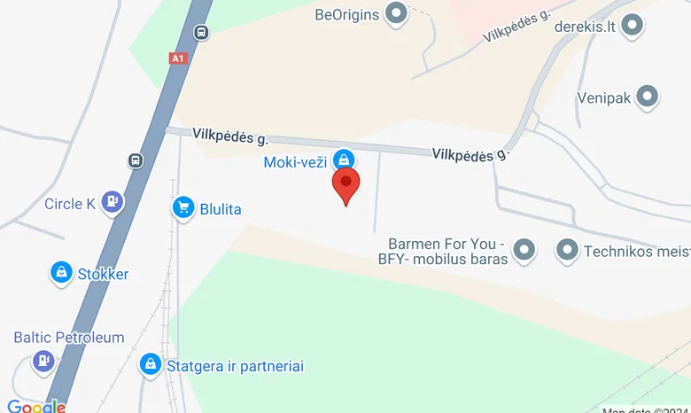 Vilkpėdės g. 12, Vilnius žemėlapis