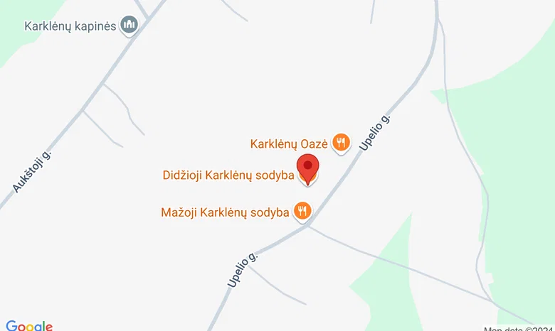 Karklėnų Sodyba žemėlapis