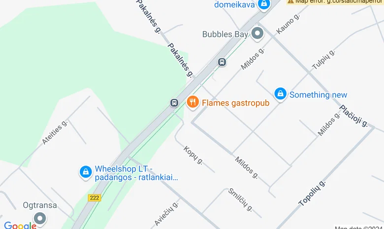 Sporto studija Fiesta žemėlapis
