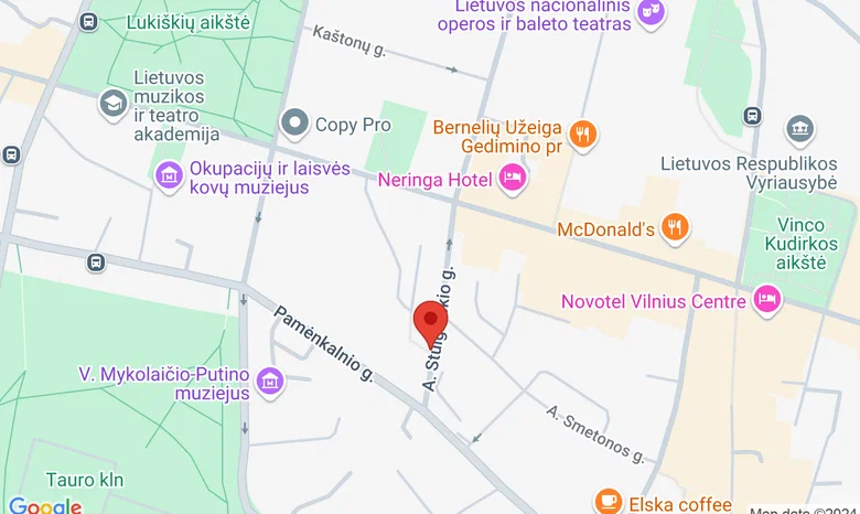 A.Stulginskio g. 5, Velotakas nuomos punktas žemėlapis