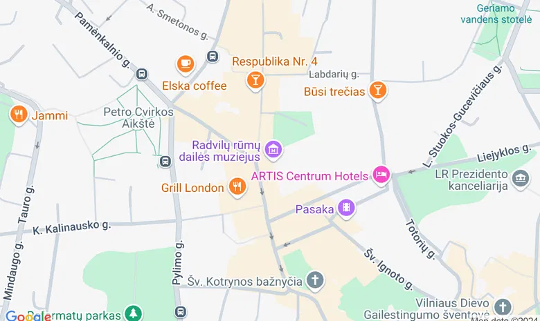 Roxy bar žemėlapis