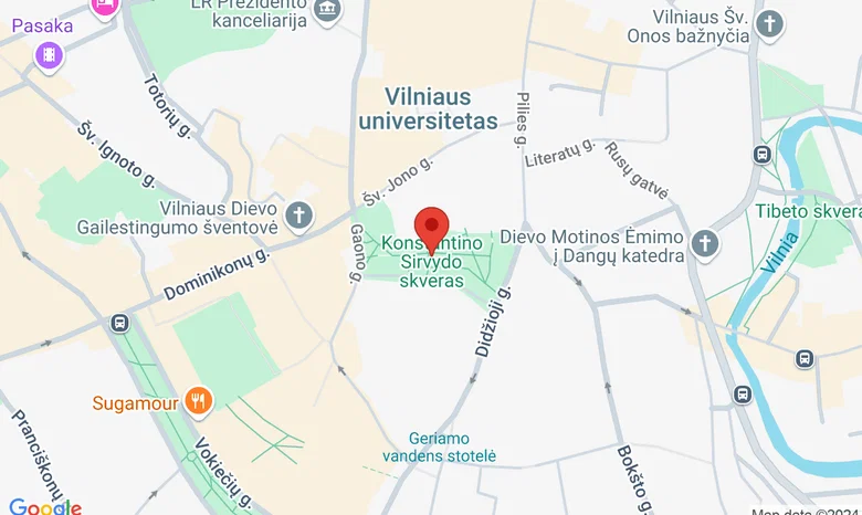Prancūzparkis žemėlapis