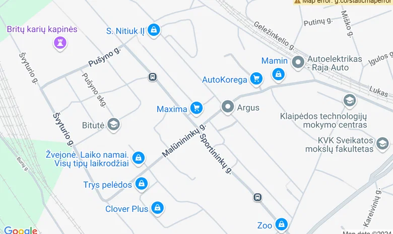 Rytų Kovos Menų salė  žemėlapis