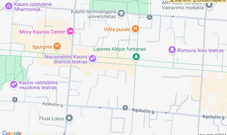 Alaus Kultūra žemėlapis