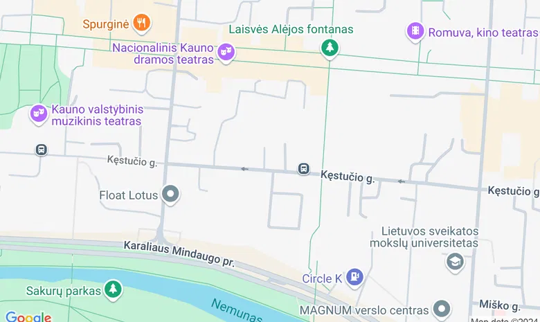 Le Rina mados namai žemėlapis