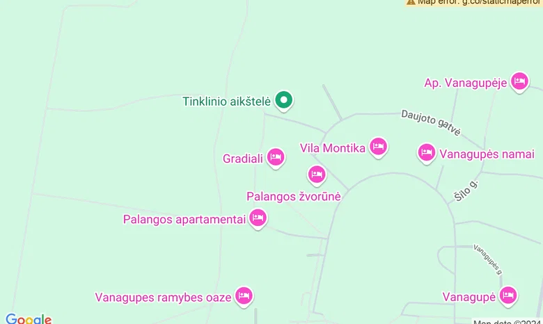 Pineta lounge žemėlapis