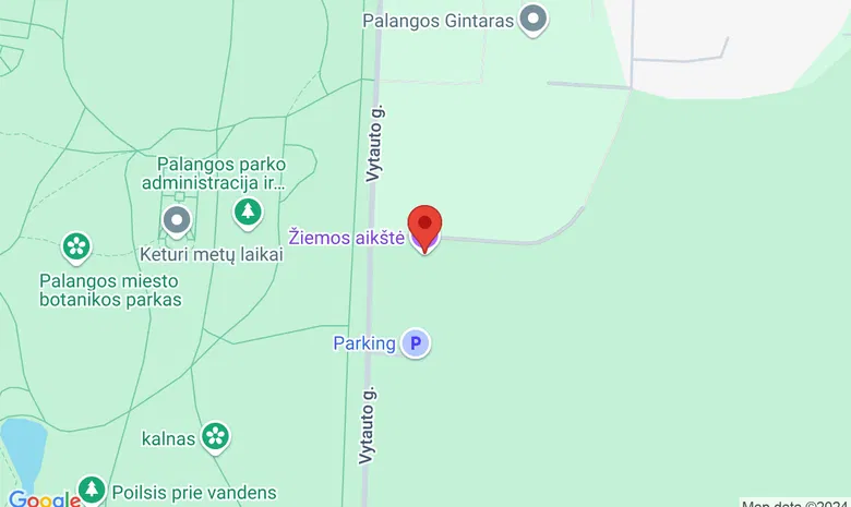 Žiemos aikštė žemėlapis