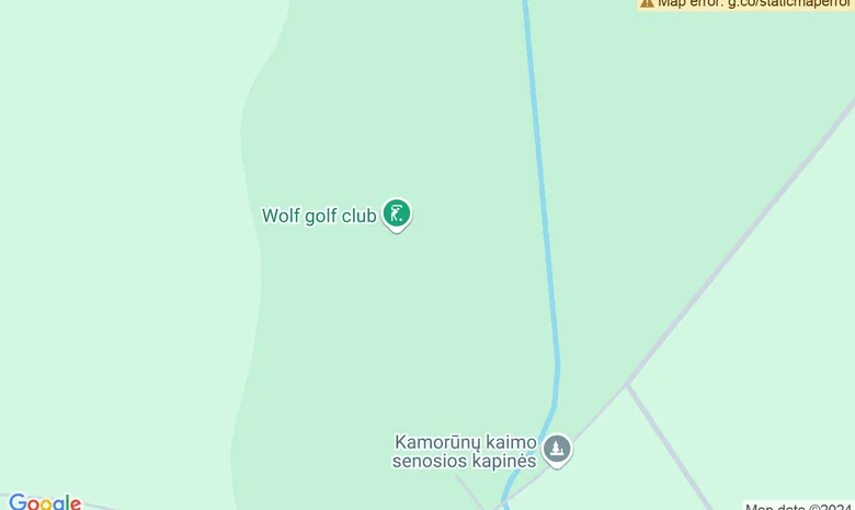 "Vilkės" golfas žemėlapis