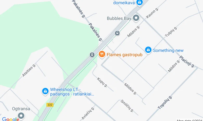 Domeikava  žemėlapis