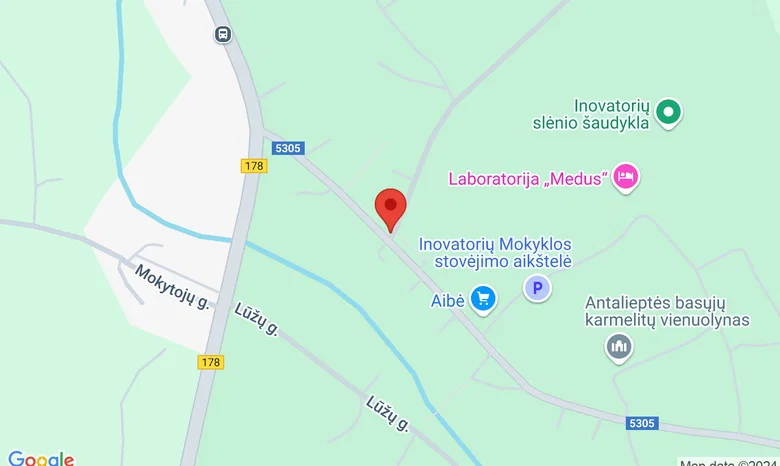 Antalieptė žemėlapis