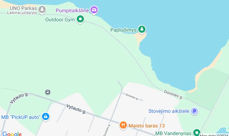 Kauno irklavimo mokykla žemėlapis
