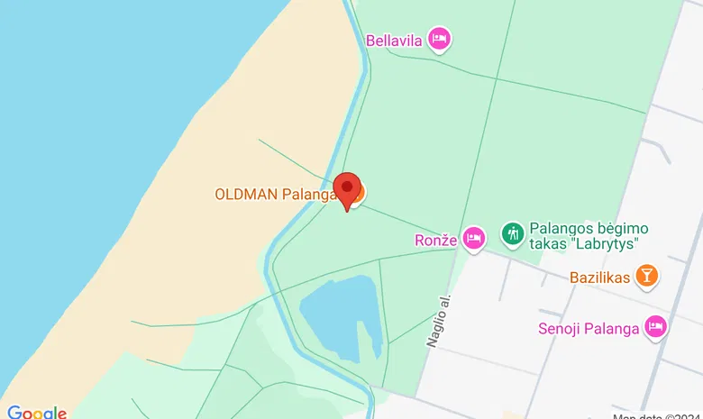Oldman Parkas + I love Palanga žemėlapis