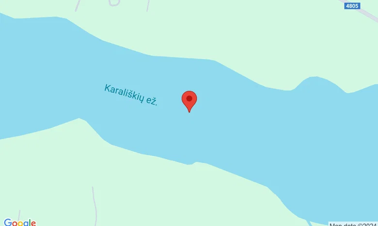 Karališkių kaimas, Želvos sen., Ukmergės raj. žemėlapis
